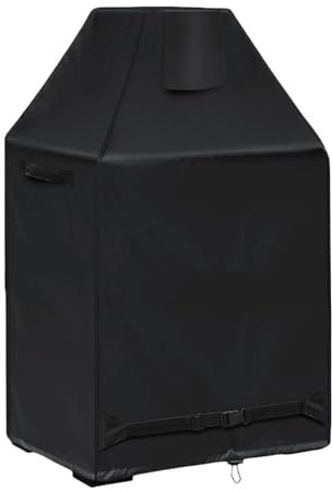 Housse de cheminée extérieure, housse de foyer extérieur | Housse de foyer étanche | Housse de protection pour foyer extérieur, 38x26x54 pouces, housse de protection étanche pour foyer de Patio, pour