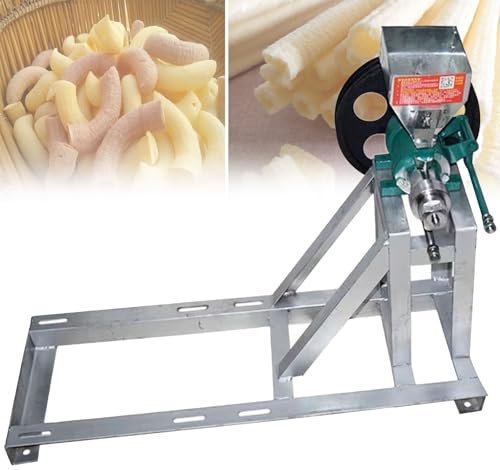 XCSCUK Lebensmittel-Puffmaschine, Reis-Mais-Snack-Extrusion, kommerzieller Mais-Puff-Extruder, mit Stützrahmen, für die Küche