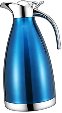 HOLIDYOYO Botella Térmica Inoxidable Jarra Aislante Para Agua Fría Diseño Para y Color Azul Conservación De