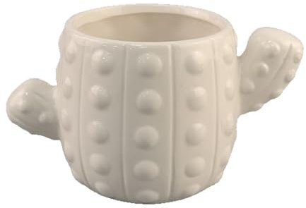 Taza de cerámica en forma de cactus, diseño único de cactus 3D, capacidad de 350 ml, perfecta para café, té y regalo