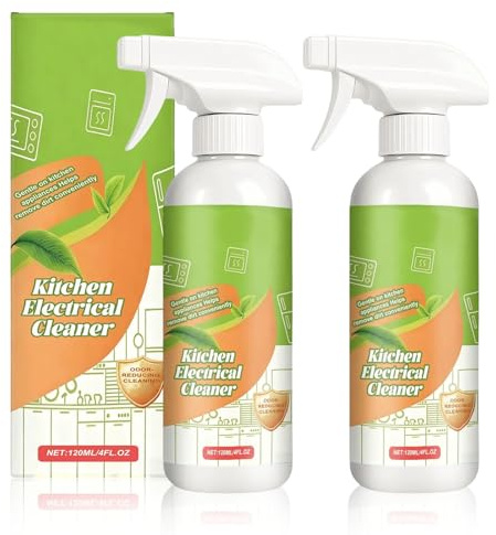 Heavy Oil Stain Remover Spray, Fly Cleanse Multi-Purpose Oil Cleaner and Degreaser for Kitchen, Kitchen Appliance Cleaner, Multi Surface Cleaner Spray, Cleaning Supplies for Household