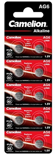 200x AG6 LR69 KNOPFZELLEN 171 371 GP71A SR920W CAMELION