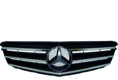 Kühlergrill MB W204, Avantgarde (Chrom / Schwarz)