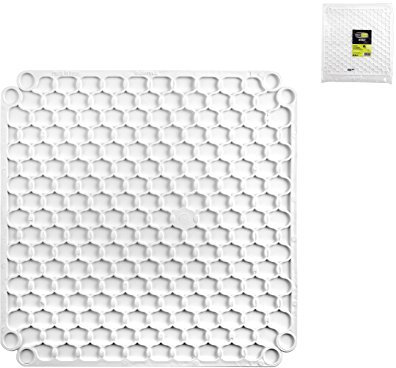 Giostyle Tappetino per Lavello, 32 × 32 × 0.3 cm, Bianco