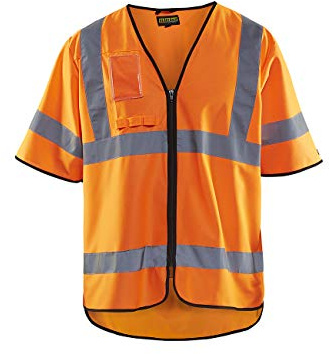 Blakläder High-Vis-Weste, Klasse 3, 1 Stück, Größe L/XL, orange, 302310225300L/XL