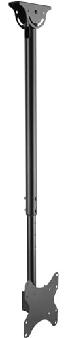 Techly ICA-CPLB-922L Teleskop Deckenhalterung für 1LCD TV 23-42 Arm lang Schwarz