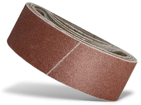 MENZER Red Schleifbänder 303 x 40 mm (10 Stk.) K40 | f. Handbandschleifer, Normalkorund