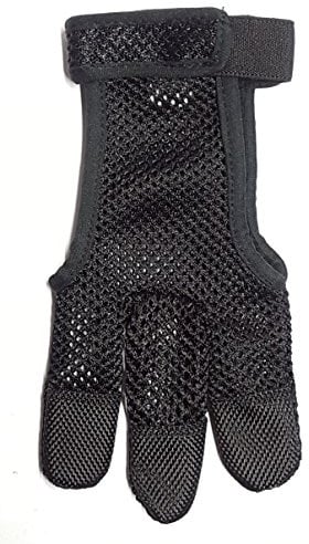 Halona Bogensport Netzhandschuh, Mesh lederfrei XS-XXL, Schießhandschuh