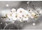 Runa Art Papier peint intissé Mural fleurs d'orchidées Moderne Toison Salon Chambre à Coucherr Salle - Tableaux Muraux Tapisserie Photo - Noir et blanc 9234010b