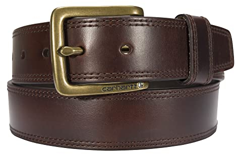 Carhartt Herren Signature Casual Gürtel, Braun, 46 cm