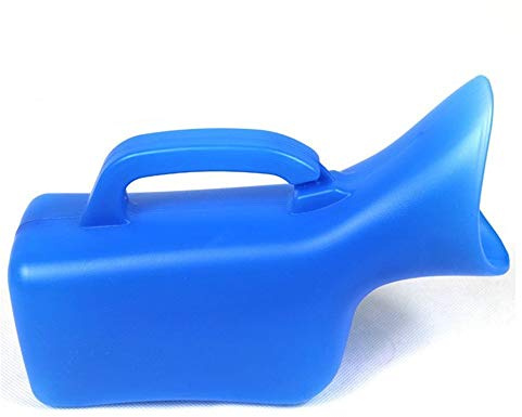 Urinoir portable pour femme, urinoir en plastique pour l'hôpital, les voyages en voiture, le camping, les embouteillages, 1000 ml