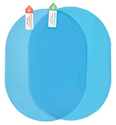 MEYENG Rückspiegel Regenschutzfolie, 2 Stücke Rückansicht Auto Spiegelfolie Regengeschützte wasserdichte Spiegelfolie, Für Auto Spiegel Und Seiten Fenster