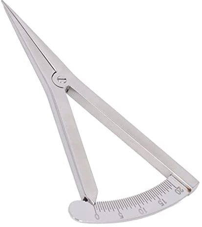 Markierungslehre Leder Verstellbares Mini-Kantenpresswerkzeug Federteiler für DIY-Lederhandwerk-Arbeitsplatz(Selbstverriegelnd)