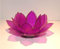 Portavelas Flor de Loto Nácar Violeta