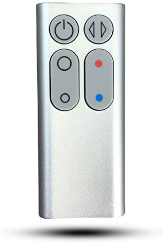 Replacement Remote Control Compatible for Dyson AM04 AM05 Fan Heater 922662-08 Hot + Cool (Silver)