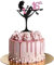 SYKYCTCY 1 Pack Happy 16th Birthday Cake Topper Glitter Heels Girls Bachelorette Cake Pick Cake Decorations for Girls Ladies Sixteen Years Old Birthday Theme Party Supplies Pink