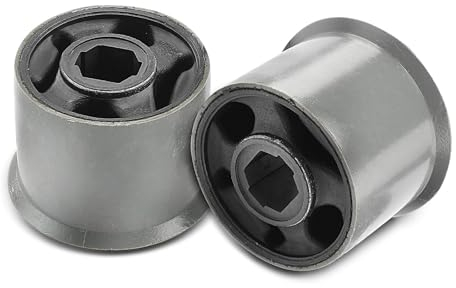 Frankberg 2x Querlenkerlager Vorderachse Hinten Unten Kompatibel mit Golf V 1K1 2003-2009 Ibiza III 6L1 2002-2009 A3 8P1 2003-2012 Fabia I 6Y2 1999-2008 Replace# 6Q0407183