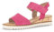 Gabor Damen Keilsandalen, Frauen Sandalen,Moderate Mehrweite (G),Sommerschuhe,Freizeitschuhe,offene Schuhe,pink (Kork/Creme),41 EU / 7.5 UK