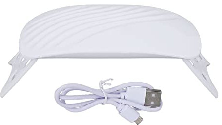 Lampe de polymérisation de Colle UV, sèche-Ongles en Gel Rapide, Lampe de Vernis avec 12 Perles LED, Support Pliable, minuterie USB de 5 Minutes pour Bricolage, moules en résine, Artisanat