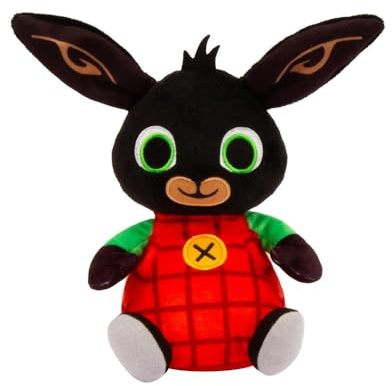 Giochi Preziosi Bing, Plüschtier Viele Umarmungen 20 cm, Sitzposition, weiche Puppe, gepolstert, Oberstoff, recyceltes Material, Neugeborene, Kinder, 0 Monate, bunter Stoff, weich