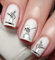 Meme Skeleton Nail Art Decal Sticker