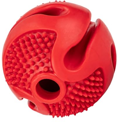 Sosoport Interactive Pet Snuffle Ball Dog Treat Dispenser Slow Eating Toy Balls for Dogs