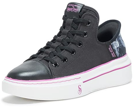 Skechers Women's Snoop One Sneaker, Schwarz, 40 EU