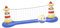 Fenteer Kit de Jeu de Volley-Ball Aquatique pour Piscine, Accessoires Estivaux, Filet Flottant pour Toute La Famille, 300cmx70cmx95cm
