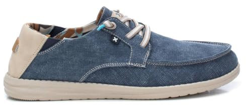 XTI - Zapatilla Hombre Navy - Calzado Cómodo y Versátil - Moda Casual - Modelo 14404602 (Talla 40)
