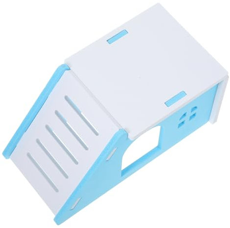 BESPORTBLE Meerschweinchenheim Rennmäuse Burg Lebensraum Kleintierkäfig Chinchilla-Schlafhütte hamsterzubehör Hamster zubehör entzückendes Rattenhaus Hamsterhaus für den Haushalt PVC