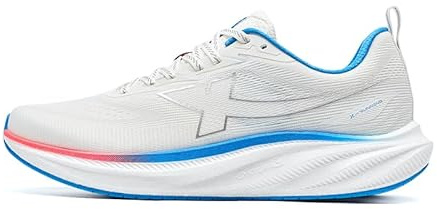 XTEP Laufschuhe Herren Extra Breit, Joggingschuhe Herren Extra Weite, Running Schuhe Breite Füße, Jogging Schuhe Gedämpft Atmungsaktive Fitness Gym Sportschuhe