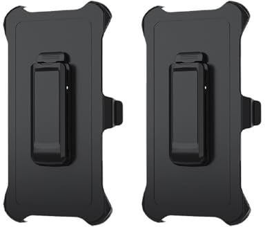 2 Pack Replacement Belt Clip Holster for OtterBox Defender Series Case Apple (iPhone 16 Pro Max/6.9)