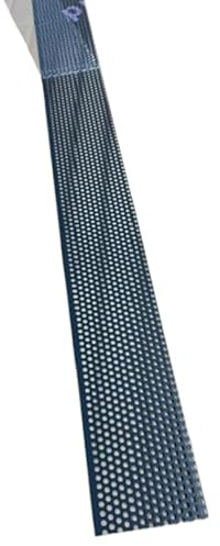 Lochblech Lochblechstreifen Streifenblech Alu anthrazit 0,8 mm stark 2 m lang (40 cm breit)