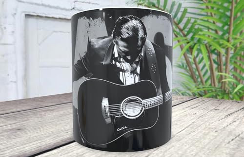 La Huella Personalisierbare Tasse von Johnny Cash – CASH – für alle Liebhaber des unwiederholbaren Man in Black.