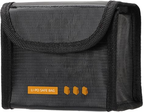 L-ipo Bag Explosionproof Fireproof L-ipo Safe Bag Waterproof L-ipo Battery Bag,Akku Tasche Feuerfeste Für Li-Po-Akku, Drohnen-Akku, Powerbank