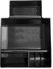 YBFYTUSE Mittelkonsolen Armlehnen-Ablagefach Für Seat Für Leon MK3 Für Leon Für Cupra 5F 2013–2019 Zubehör Für Die Zentralverriegelung Mittelkonsole Aufbewahrungsbox(Black)