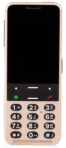 BlindShell Classic 3 – Accessible Cell Phone for Blind & Visually Impaired | Big Button Talking Phone with Voice Control, Loud Speaker, SOS Button, Whatsapp & Remote Support
