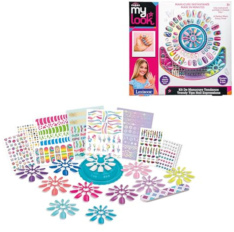 LEXIBOOK Stylish Nail Art Kit, CRSS19