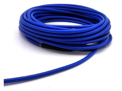 câbles de chauffage, Câble chauffant double cœur 20 W/m 220 V, adapté à la fonte des neiges et au chauffage par le sol, différentes tailles disponibles(50m 1000w)