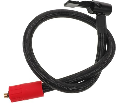 Tubo di Gonfiaggio Pneumatici M6 Connettore Rapido 50cm Rame | Filettatura Esterna per Pompa Aria, Flusso Stabile e Compatibilità Ampia, Estensione Flessibile per Accessori