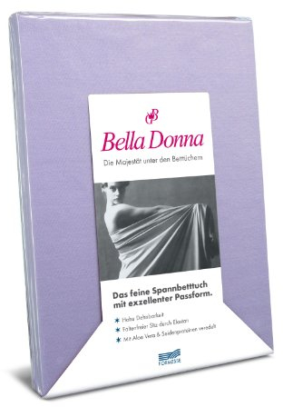 Spannbettlaken Bella Donna Jersey für Matratzen & Wasserbett 140-160 x 200-220 cm Jeansblau
