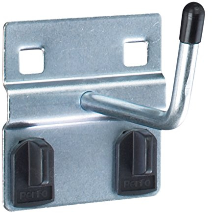 Bott Schräghaken T50Xd.6mm Verz.F.Lochplatten 5St./Btl. - 14001119