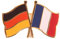 Yantec Freundschaftspin Deutschland-Frankreich Pin Flagge