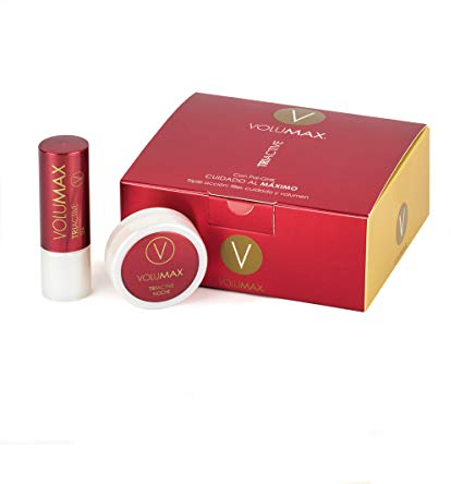 VOLUMAX TRIACTIVE - Tratamiento Antiedad de Labios | Labios Lisos, Suaves, Hidratados y Jugosos. Bálsamo Labial Nocturno + Stick Diurno. Resultados en 29 días.