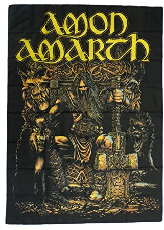 AMON AMARTH Offizielles Merchandise-Produkt Textilflagge/Poster – Thor