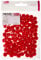 Efco – Pompons 10 mm 100 STK. Rot, Polyamid