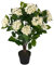 Homescapes Kunstpflanze Kunstblume cremefarbene Hortensie im Topf 85 cm hoch
