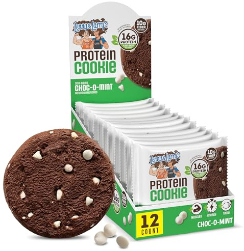 Lenny & Larry's Complete Cookie Proteinkeks Proteinriegel Eiweiß - Choc-O-Minze - Schokolade Minze 12x113 g