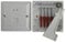 Cat6 Single Outlet Faceplate and Backbox Combo with IDC tool and Fixings