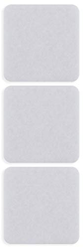 ToniTec Filzgleiter quadratisch Quadrat weiß weiss Dicke 3mm 50x50mm